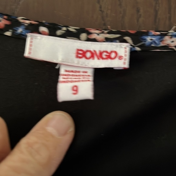 Bongo sheer, long sleeved sheer dress with black lining. Size 9 - Picture 2 of 10